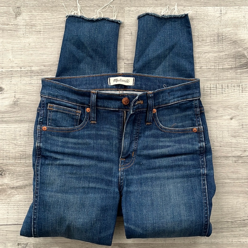 Madewell 9 high rise skinny sz 26